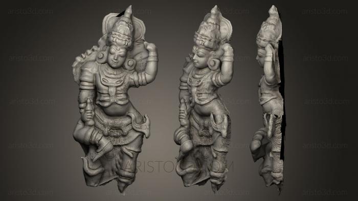 Indian sculptures (STKI_0009) 3D model for CNC machine